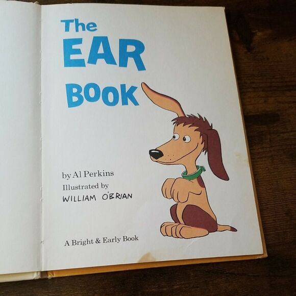 The Ear Book Al Perkins Vintage 1968 Bright and Early Books Random House - Picture 10 of 12
